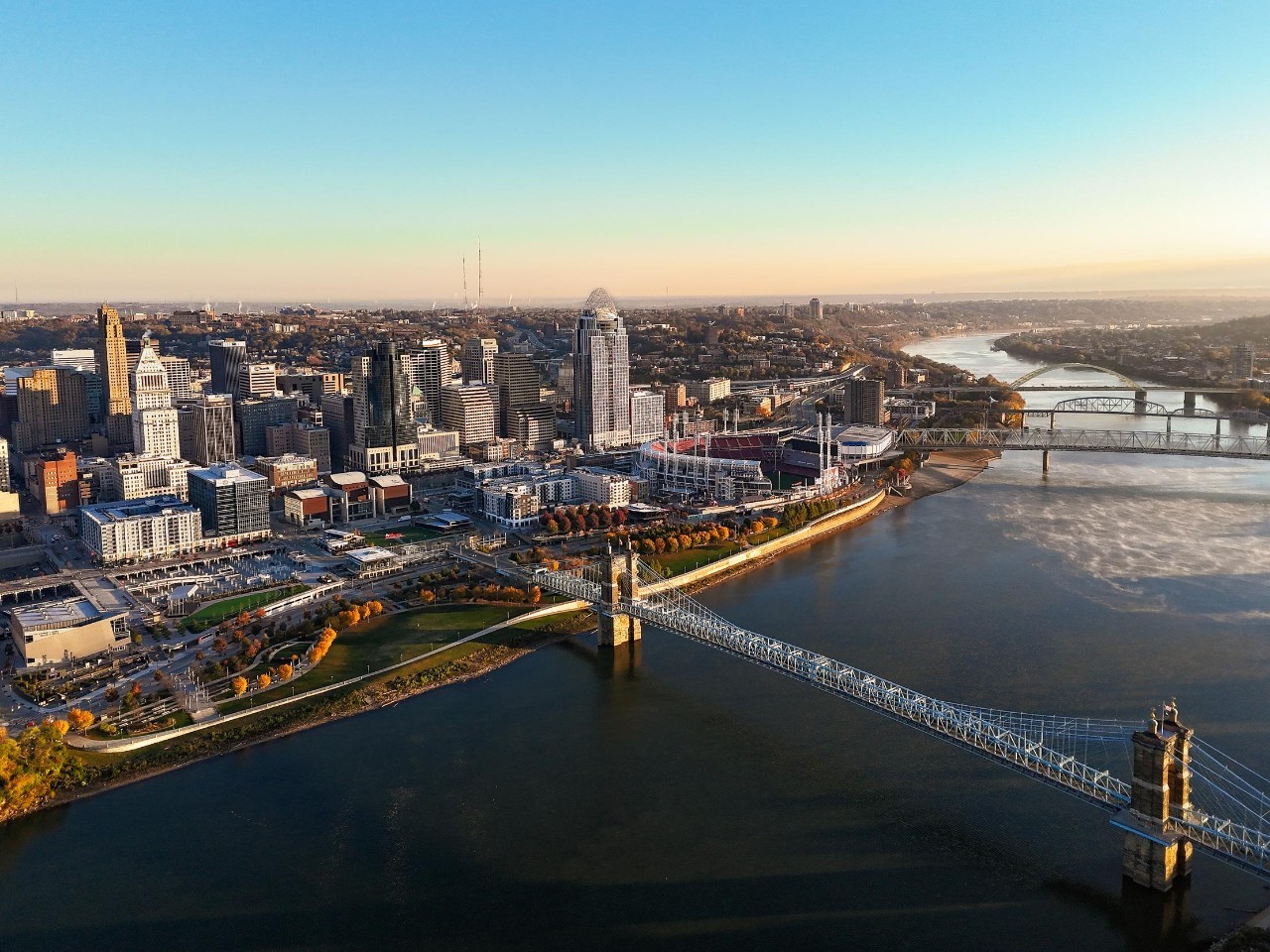 skyline of cincinnati