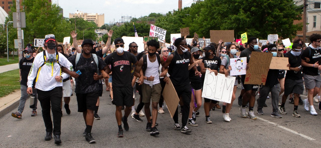 Peaceful protests at UC | University of Cincinnati