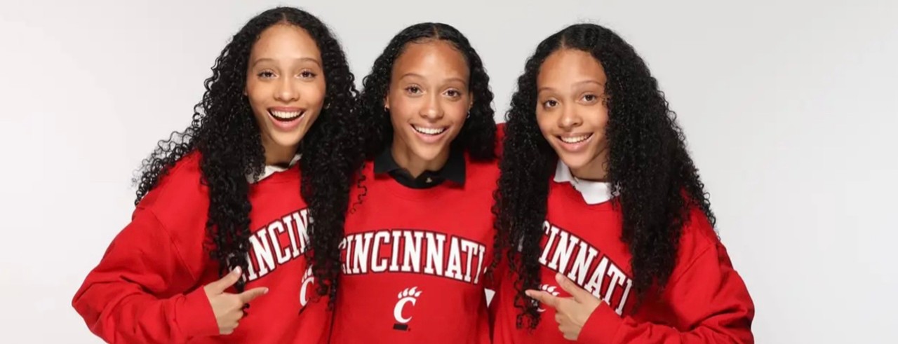 Identical triplets join the second sorority and form a community at UC