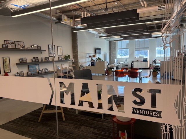 Main Street Ventures office at the 1819 Innovation Hub