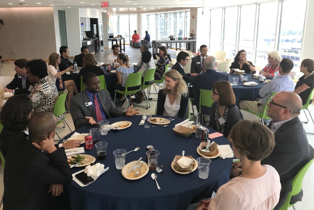 LLM students at Graydon law firm.