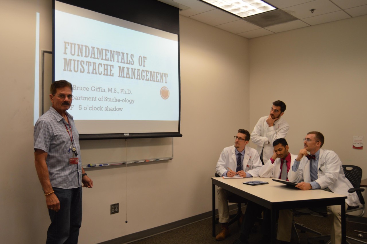 Mustaches In Medicine Offer Giggles And Help Raise Funds And Awareness Of Prostate Cancer University Of Cincinnati University Of Cincinnati