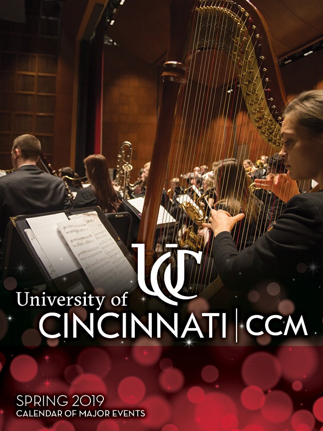 CCM shares spring 2019 calendar of major events University of Cincinnati