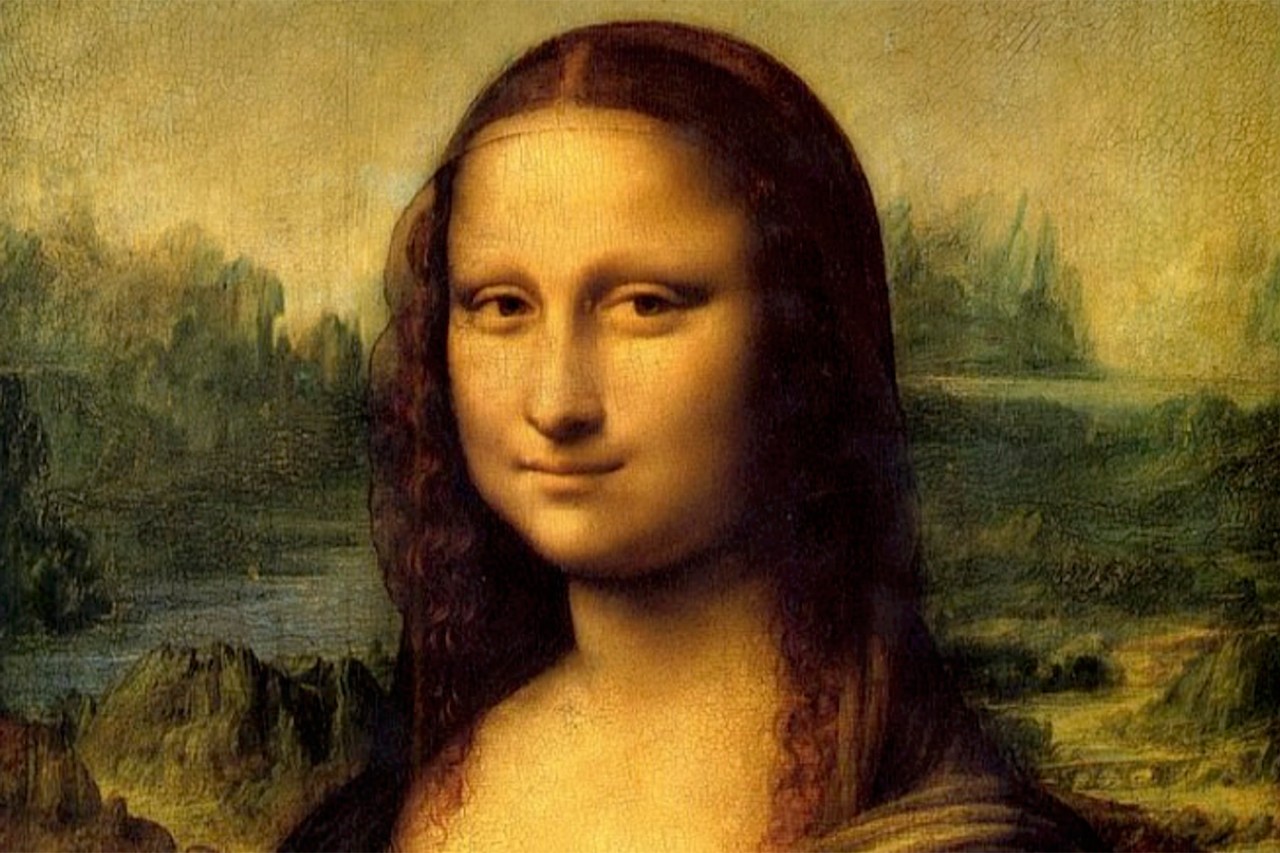 Leonardo Da Vinci's painting "Mona Lisa"