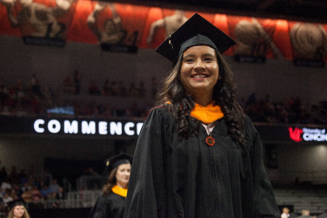 UC's summer grads take giant leap into future University of Cincinnati