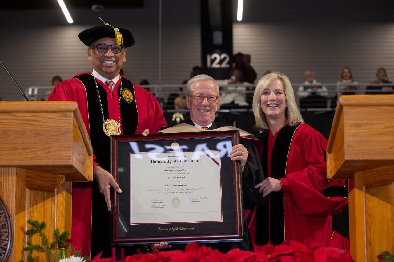 UC honors record number of grads at fall commencement University of