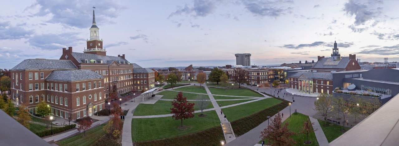 Areal image of UC campus