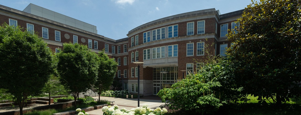 Teachers-Dyer Complex building from the courtyard side