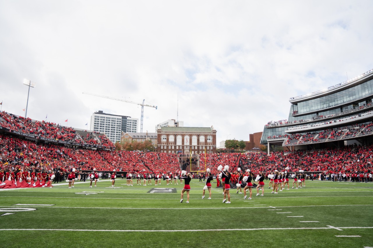 Historic Nippert Stadium on Homecoming gameday