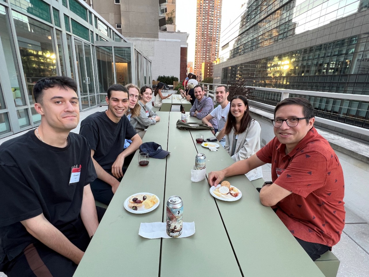 University of Cincinnati DAAP students network in New York City.