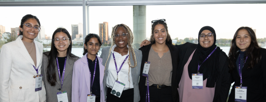 members of AWOCE at the Grace Hopper Conference.