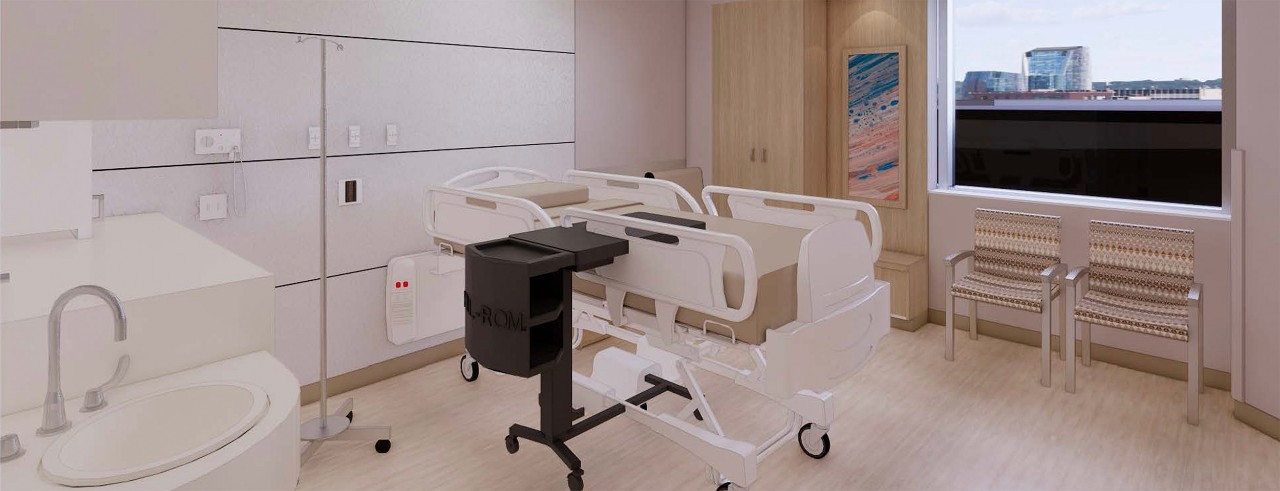 rendering of neuro-icu