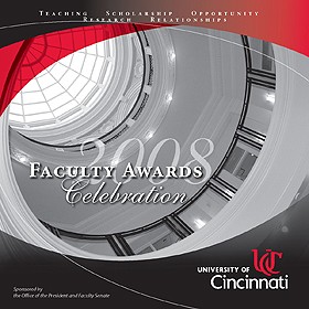 Faculty Awards program cover