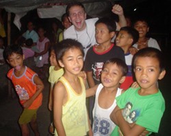 Matthew Eckberg in the Philippines
