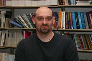Assistant Professor of Mathematical Sciences Benjamin Vaughan.