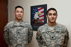 Mark Clemente, left, and Patrick Abdallah
