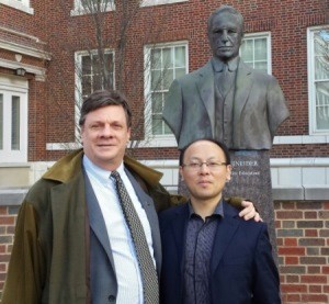 ProPEL Associate Provost and Director Kettil Cedercreutz and CQU Co-op Director Zhiqing Zhang