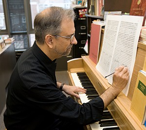 Winner of the George Rieveschl Faculty Award for Creative and Scholarly works, Miguel A. Roig-Francoli, Professor of Music Theory, CCM.
