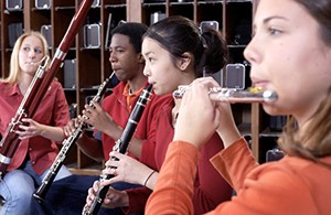 LINKS accepts donations of new and used instruments from the Greater Cincinnati community and places them with local students who cannot afford their own.