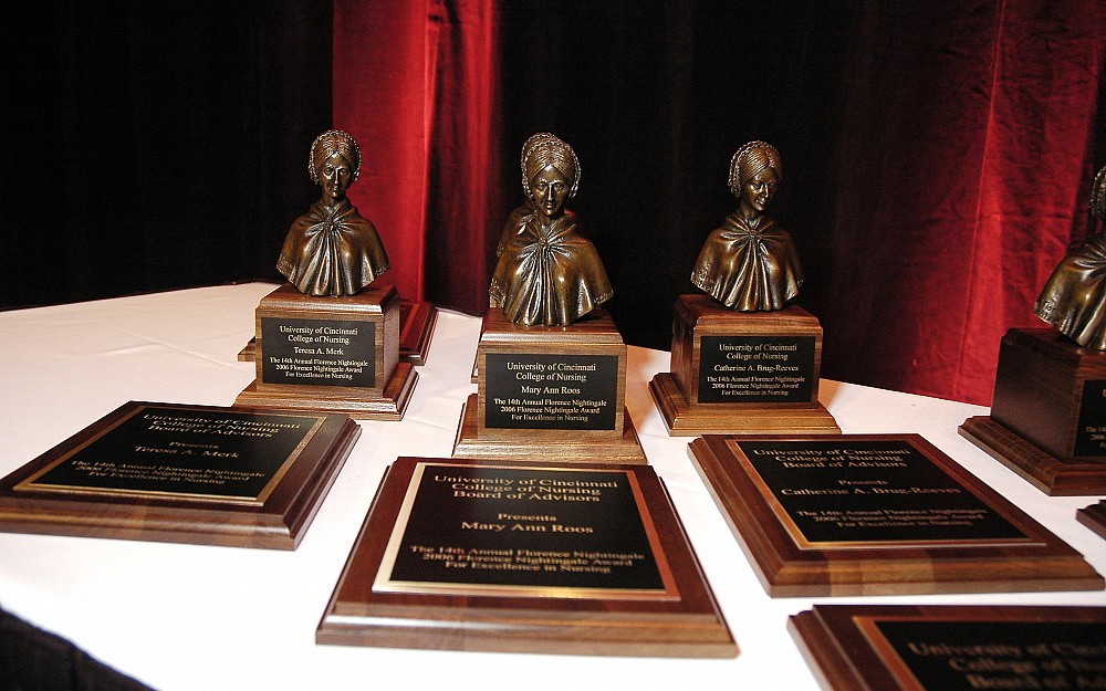 The College of Nursing honors Tristate nursing during its annual Florence Nightingale Awards for Nursing, named for the founder of modern nursing.