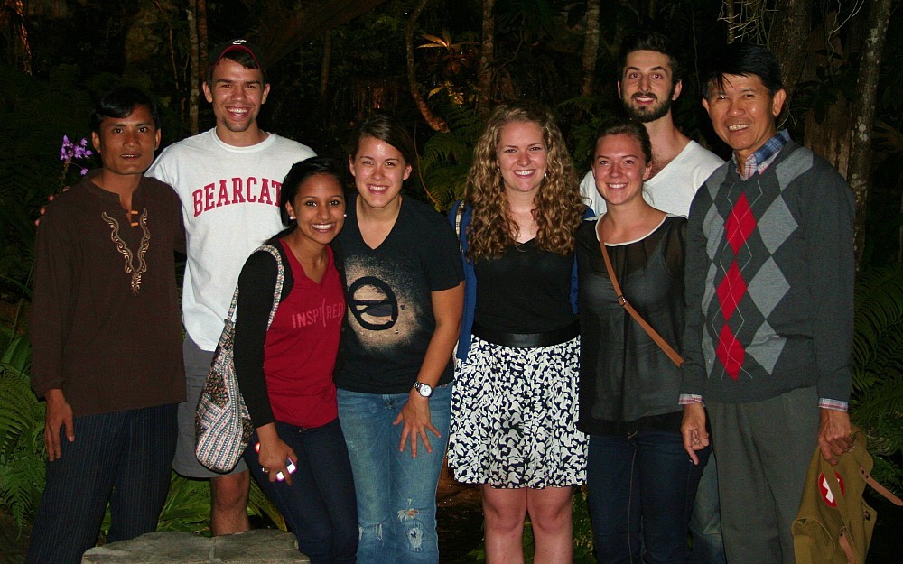 2012 GROW team with collegues from SAW.  From left to right: Ko Myo, Jarred Campbell, Radhika Teli, Julia Tasset, Stephanie Lux, Erin Slater, Zef Vesel and Htin Zaw, MD.