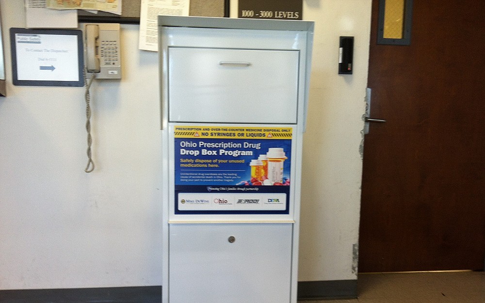 UC's campus is one of six locations where perscription drugs can be dropped for disposal.  