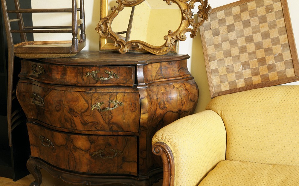 Vintage furniture may look appealing, but it could contain harmful chemicals.