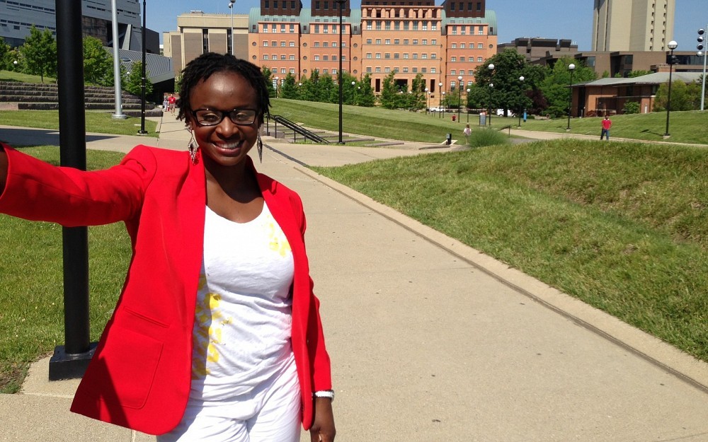 Abena Amoah, MSW is a 2009 graduate from the School of Social Work Master's program.