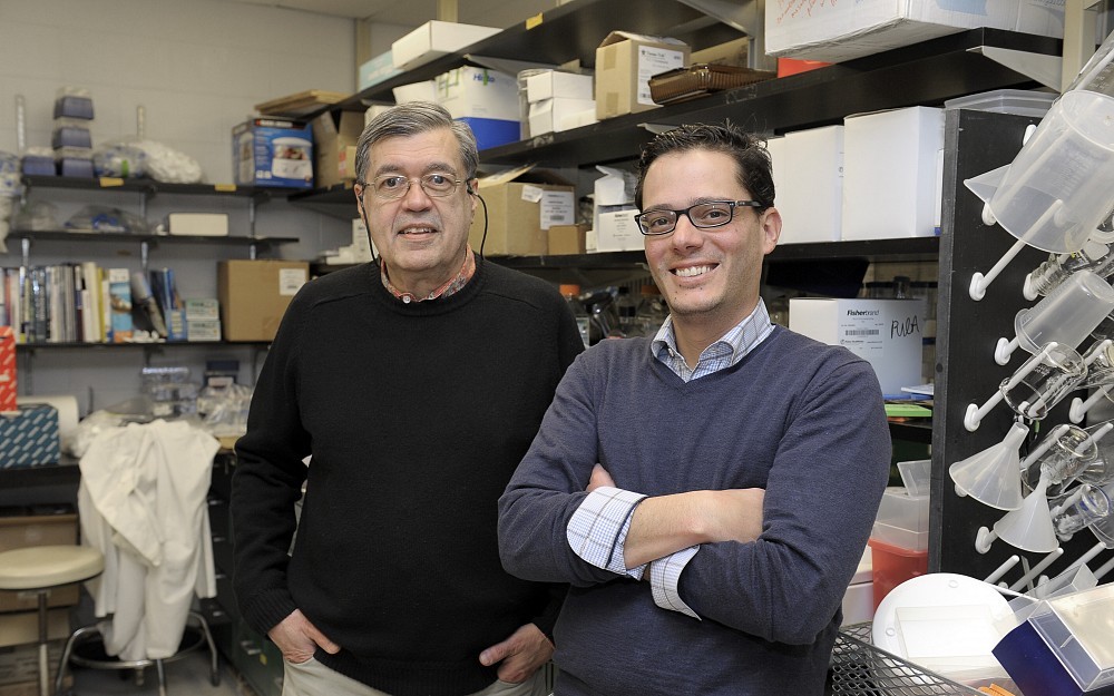 Alvaro Puga, PhD (left), and Jack Rubinstein, MD.