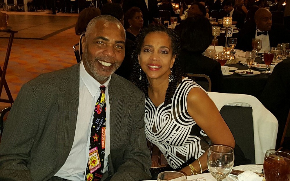 Dave Parker is the 2016 Grand Marshall for the Sunflower Rev it Up Event for Parkinson's, pictured here with his wife, Kellye.