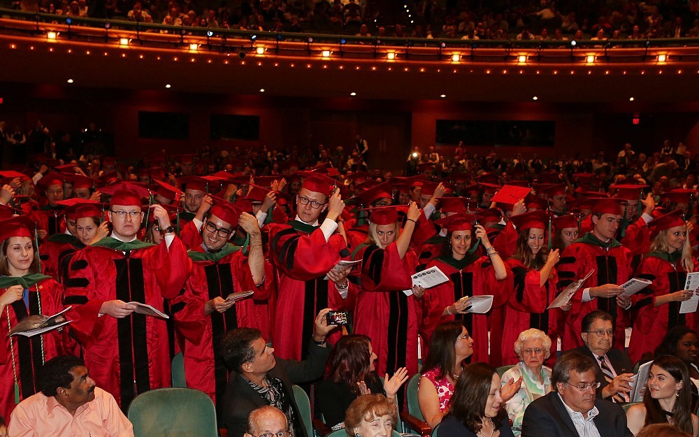 The Class of 2015 in the College of Medicine celebrated Honors Day at Aronoff Center for the Arts in downtown Cincinnati.