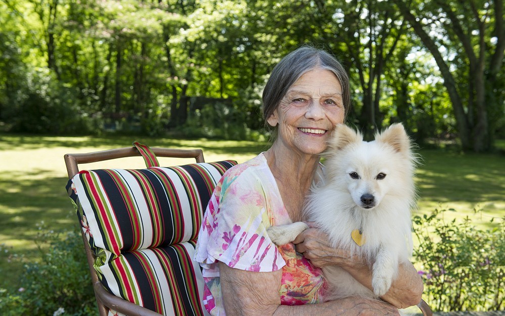 Marlene Grimes returned home to live independently shortly after her stroke in April 2016.
