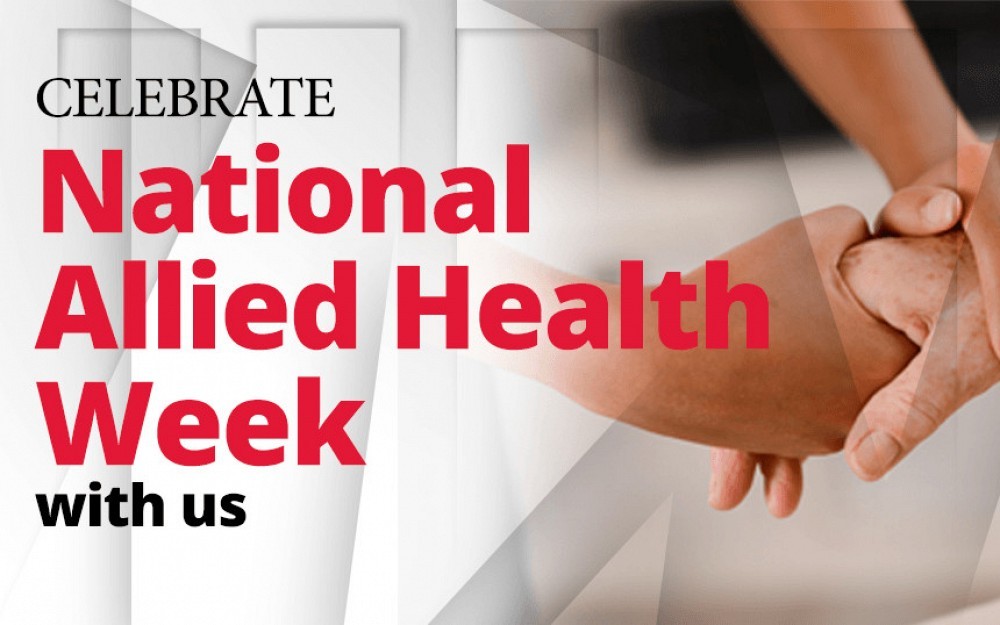 College of Allied Health Sciences Celebrates National Allied Health Professions Week